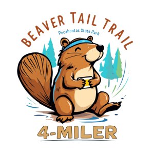 Beaver Tail Trail 4 Miler Logo