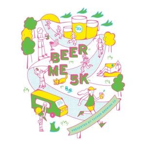 "Beer Me 5k" presented by Tucker Brewing Company Logo