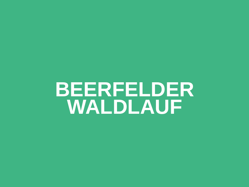Beerfelder Waldlauf Logo