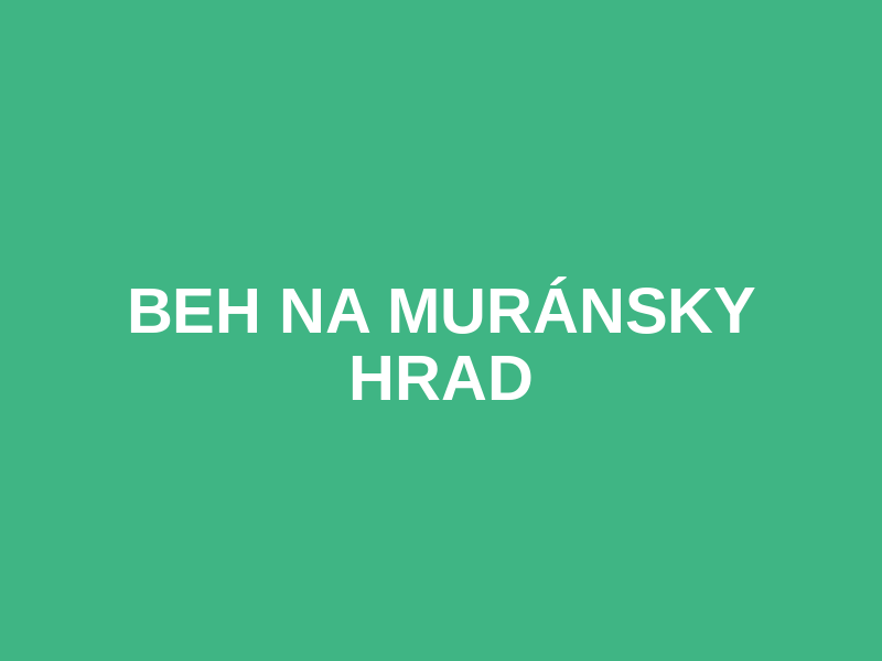 Beh na Muránsky hrad Logo