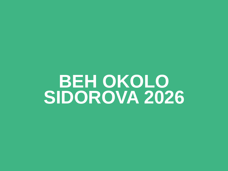 BEH OKOLO SIDOROVA 2026 Logo