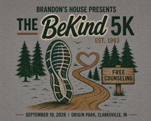 BeKind 5k Run or Walk Logo