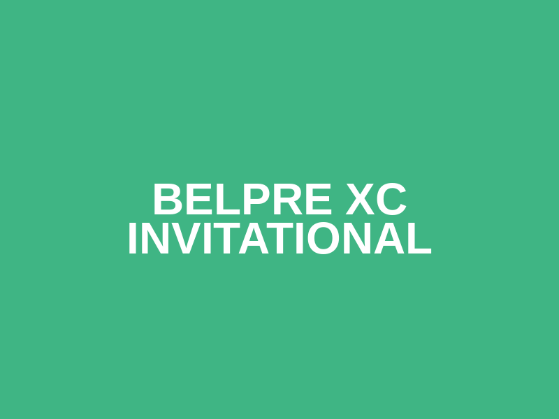 Belpre XC Invitational Logo