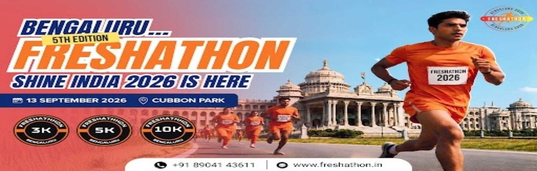 Bengaluru Freshathon – Shine India 2026 – 5th Edition