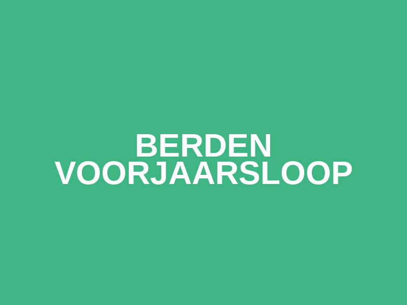 Berden Voorjaarsloop Logo