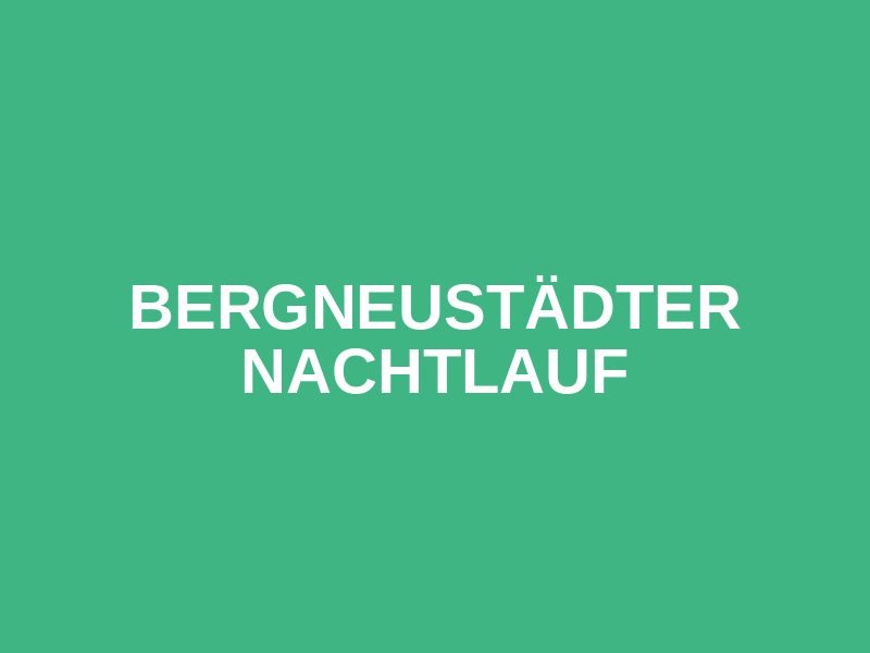 Bergneustädter Nachtlauf