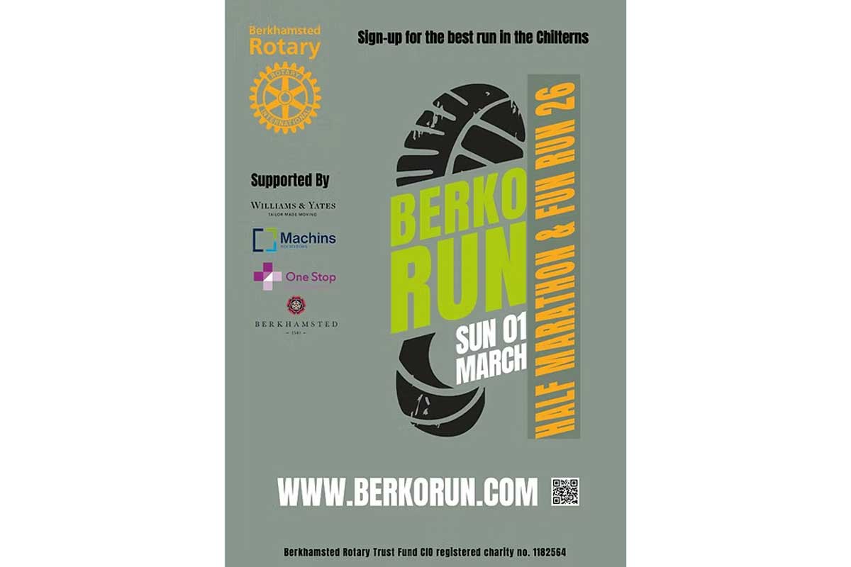 Berkhamsted Rotary Half Marathon Logo