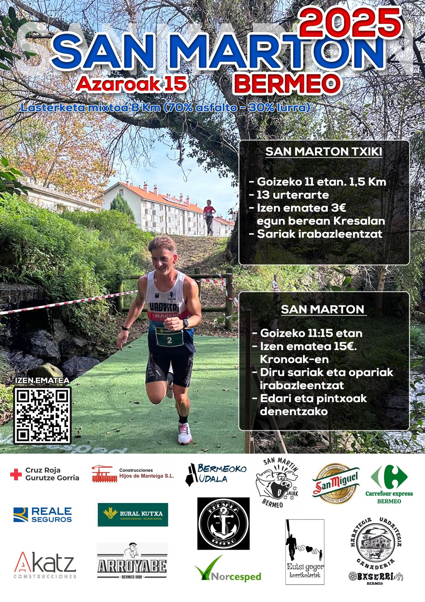 BERMEO-KO SAN MARTON II. HERRI LASTERKETA 8km