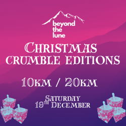 Beyond the Lune - Christmas Crumble Run Logo
