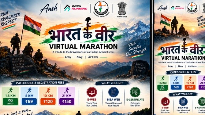 BHARAT KE VEER MARATHON