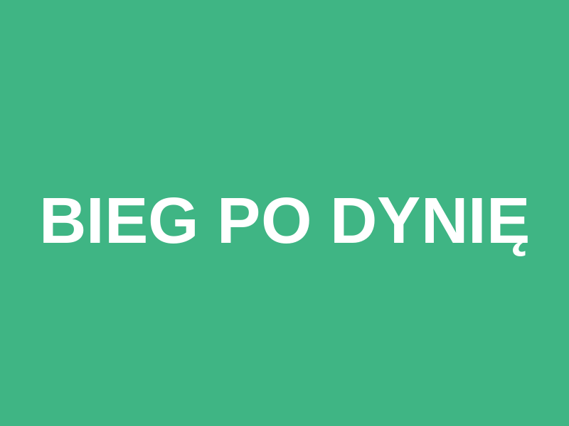 Bieg po Dynię
