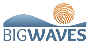 Big Waves Family 5K run/walk Presented by Brumate Logo
