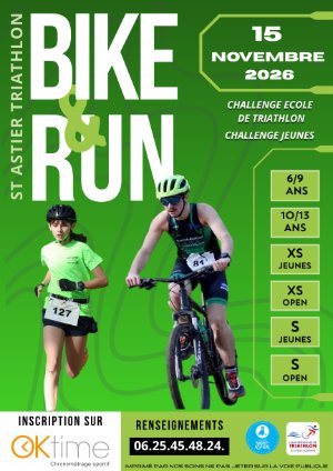 Bike and run Saint Astier Logo