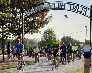 Bikes BBQ and John Brown