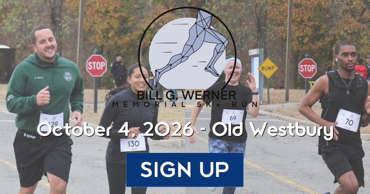 Bill Werner Memorial 5K+ Run 2026 Logo