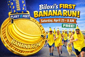 Biloxi's First Banana Bridge Run