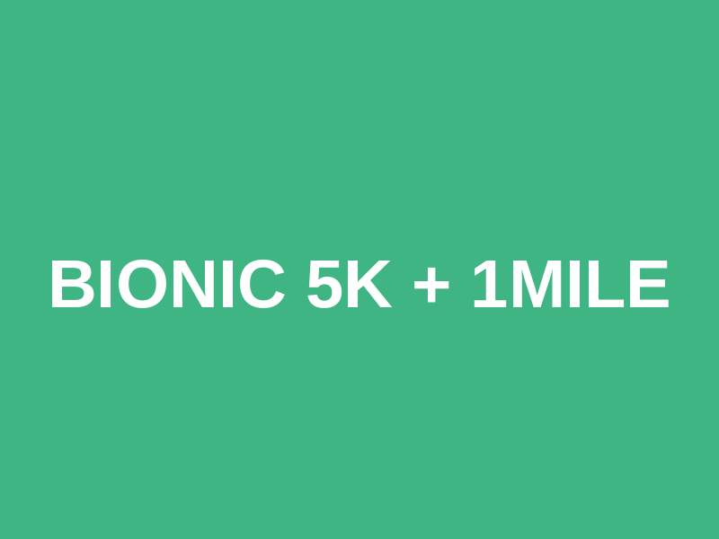 Bionic 5K + 1Mile Logo