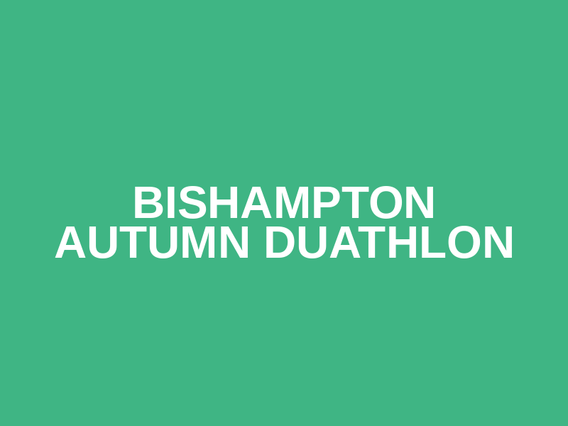 Bishampton Autumn Duathlon Logo