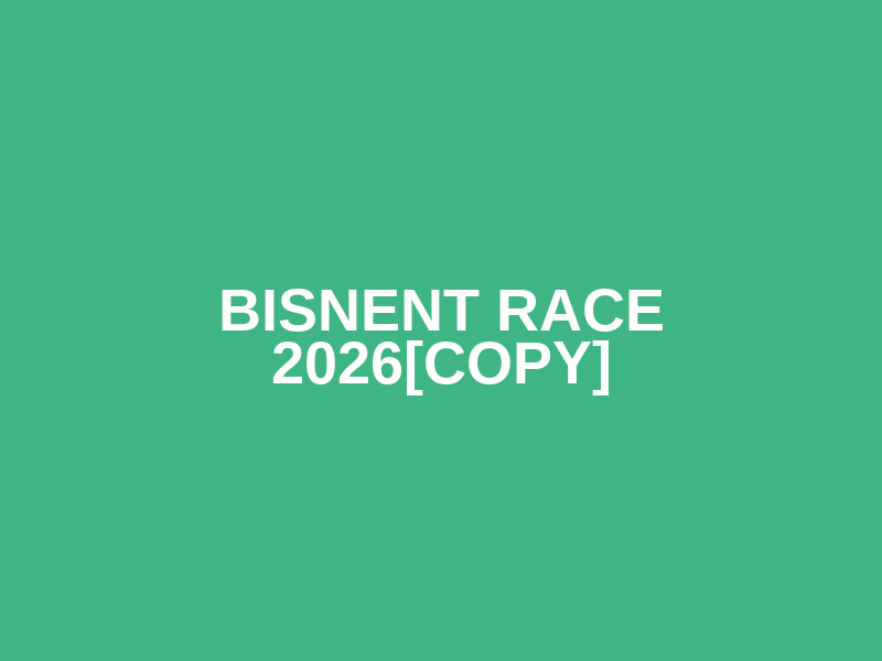 BisnenT race 2026[copy] Logo