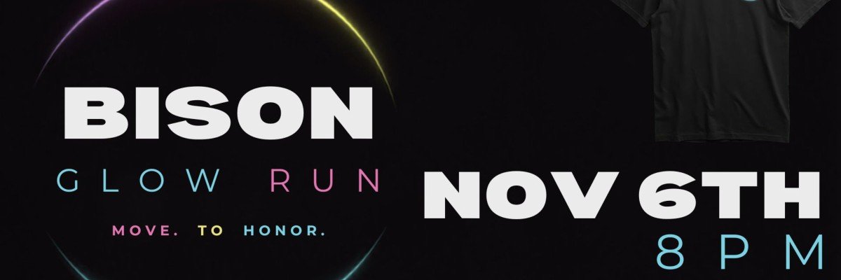 Bison 3K GLOW Run/Walk