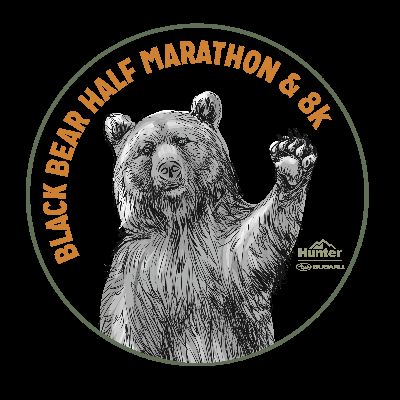Black Bear Half Marathon and 8k Logo