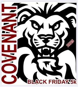 Black Friday 5K Fun Run/Walk for Covenant Academy Logo