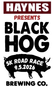 Black Hog Brewing Co. 5K Road Race Logo