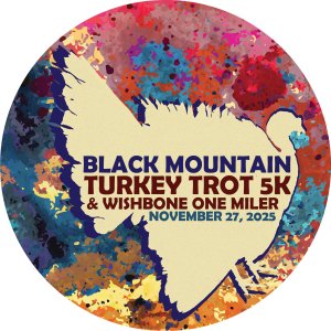 Black Mountain Turkey Trot 5k Logo