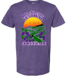 Blackberry Festival 5K Logo