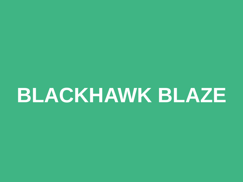 Blackhawk Blaze Logo