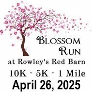 Blossom Run 10K, 5K, 1 Mile Logo