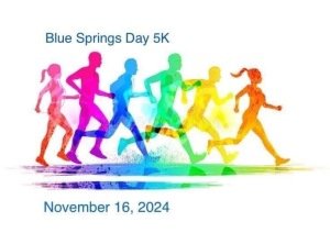Blue Springs Day 5K Logo