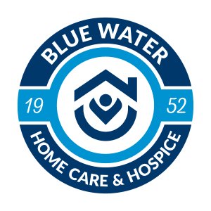 Blue Water Home Care & Hospice River Run 2026 Logo