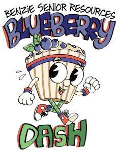 Blueberry Dash 5K Logo