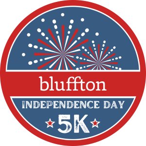 Bluffton Independence Day 5K Logo