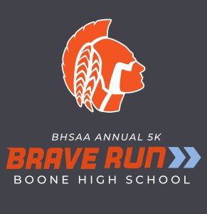 Boone Brave Run Logo
