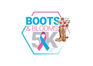 Boots and Blooms 5K Logo