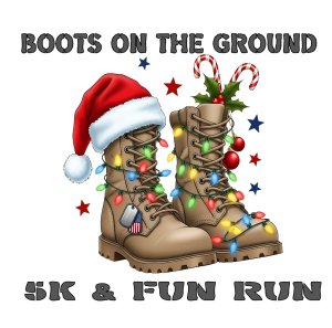 Boots on the Ground 5K & Fun Run Logo
