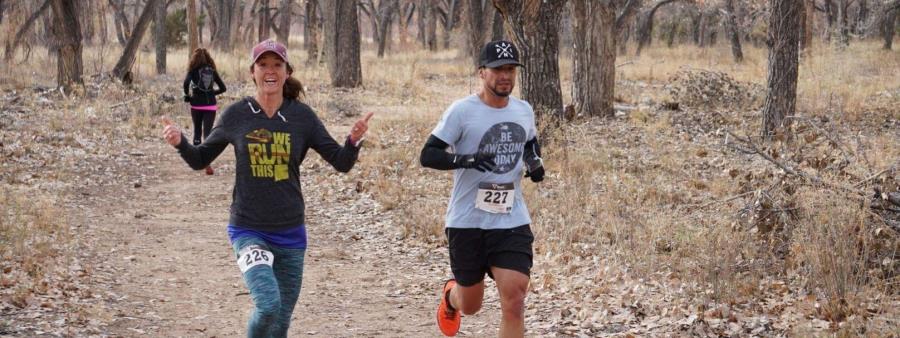 Bosque Bigfoot Trail Runs Logo