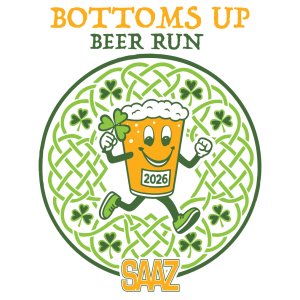 Bottoms Up Beer Run 4K Logo