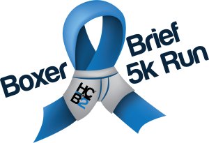 Boxer Brief 5K & Virtual Challenge to Defeat Colorectal Cancer Logo