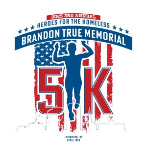Brandon True Memorial Heroes For The Homeless 5K Presented by Anderson Communities Logo