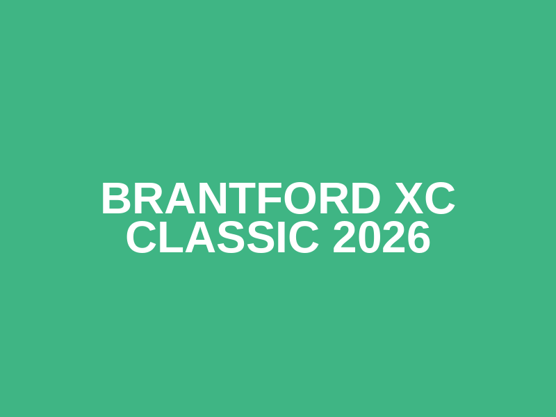 Brantford XC Classic 2026
