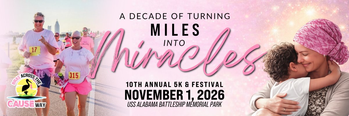 Bras Across the CAUSEway 5k & Festival