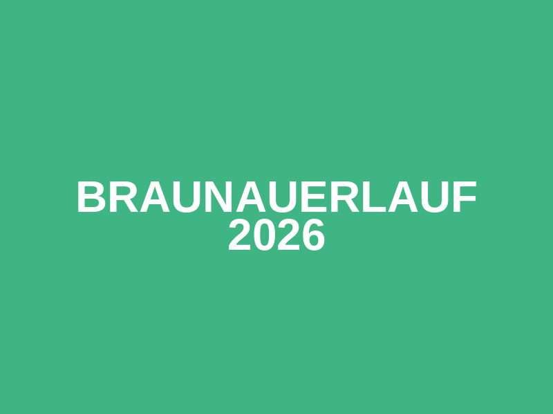 Braunauerlauf 2026 Logo