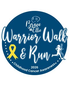 Brave like Ellie Warrior Walk and Run Logo