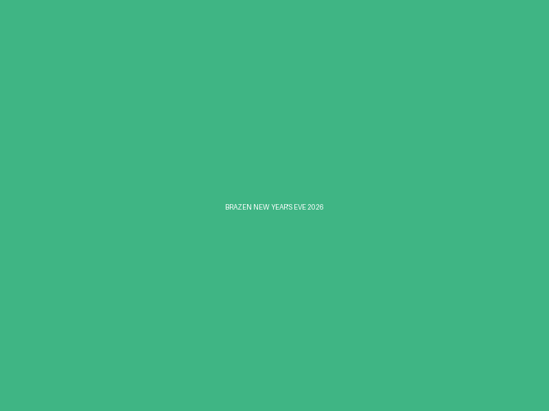 Brazen New Year's Eve 2026 Logo