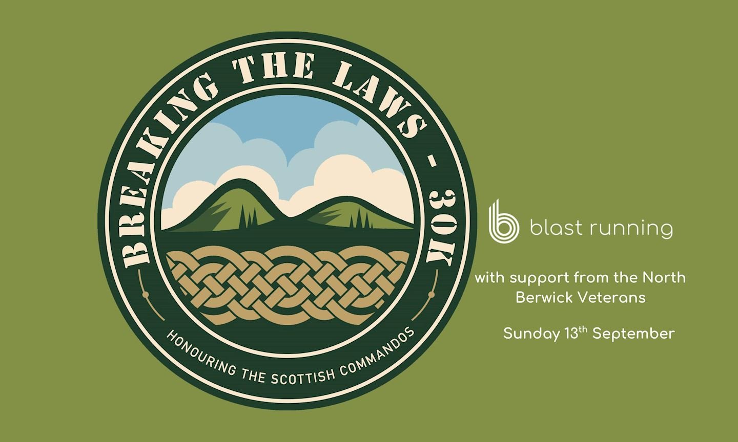 Breaking The Laws 30K Run - Honouring the Scottish Commandos