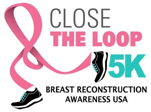 Breast Reconstruction Awareness Close the Loop 5K 2025 Logo