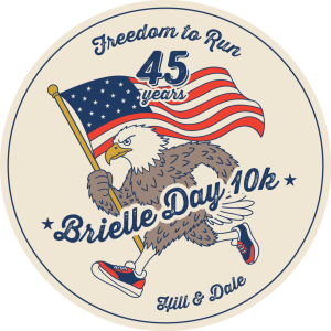 Brielle Day Hill & Dale 10K Challenge Logo